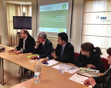 Jornada de presentación de ‘el árbol es vida’ a empresarios de Burgos