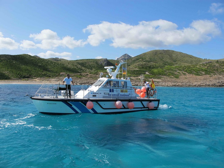 Medio Ambiente y Baleares prorrogan un Convenio para la gestión compartida de la Reserva Marina de Levante Mallorca-Cala Rajada