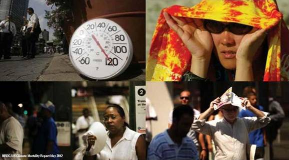 Las Muertes relacionadas con el calor debido al cambio climático alcanzaran 150.000 a fines de siglo en EE.UU