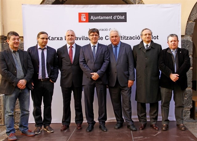 Olot (Girona) cuenta con la primera red de climatización basada en tres energías renovables