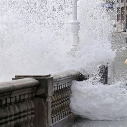 Cada 15 años se produce un evento "extremo" con daños "singulares" en la costa