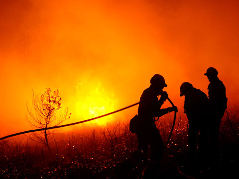 Galicia se prepara contra los incendios forestales