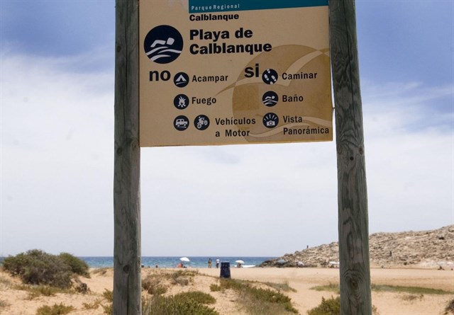 El Parque de Calblanque pone en marcha Los lunes sin coche durante el mes de septiembre