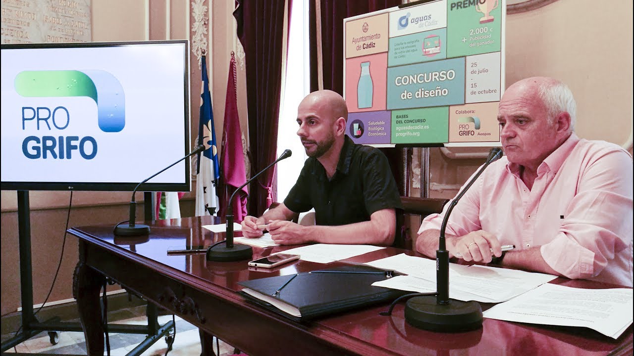 Aguas de Cádiz inicia una campaña para incentivar el consumo del agua del grifo