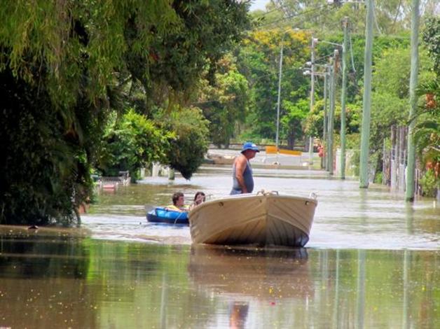 Las inundaciones llegan a Brisbane