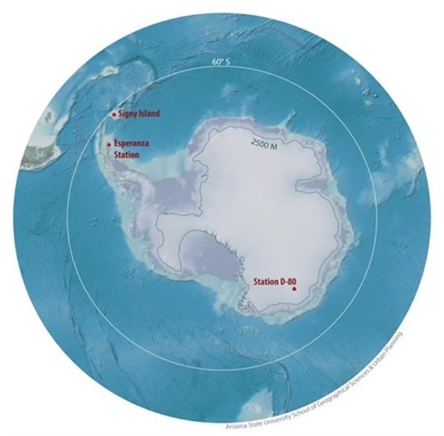 La Península Antártica ha alcanzado los 17