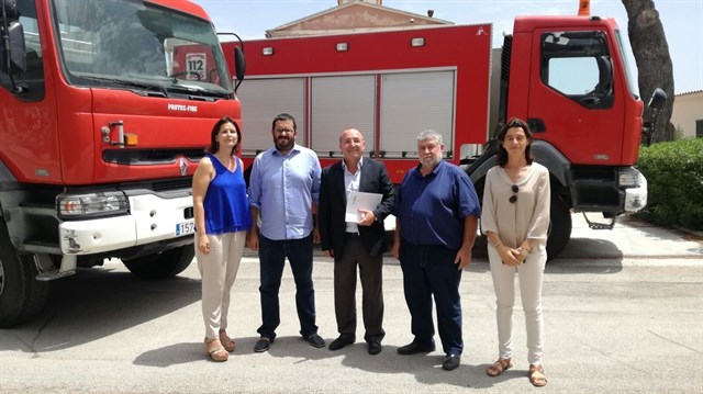 El Ibanat (Baleares) dispone de dos autobombas más para el operativo contra incendios