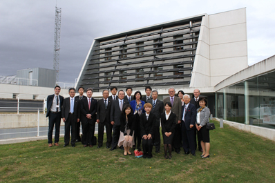 Delegación japonesa visita CENER