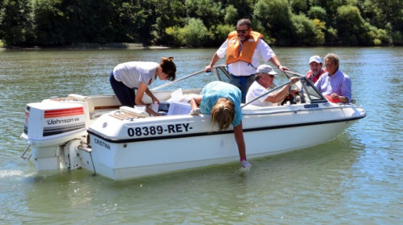 Argentina. El río Negro contaminado