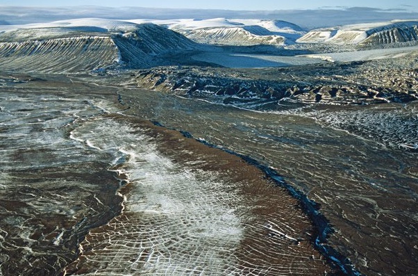 Deshielo en el permafrost