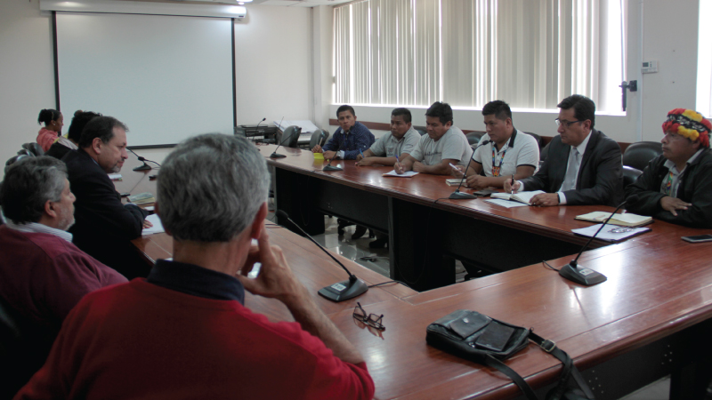 Ecuador: Ministro del Ambiente sostuvo diálogo con representantes del pueblo Shuar Arutam