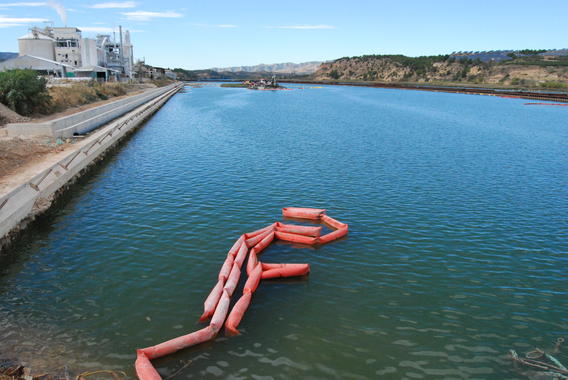 El Ebro libre de lodos tóxicos