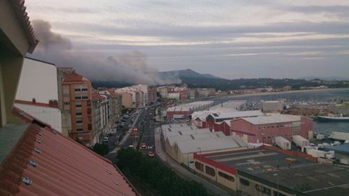 Ascienden a 175 las hectáreas quemadas por el incendio de Ribeira (La Coruña)