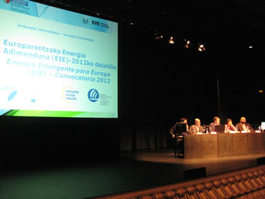 Presentadas las prioridades del programa Energía Inteligente para Europa EIE 2012