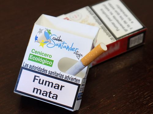 Santander y sus ‘ceniceros ecológicos’