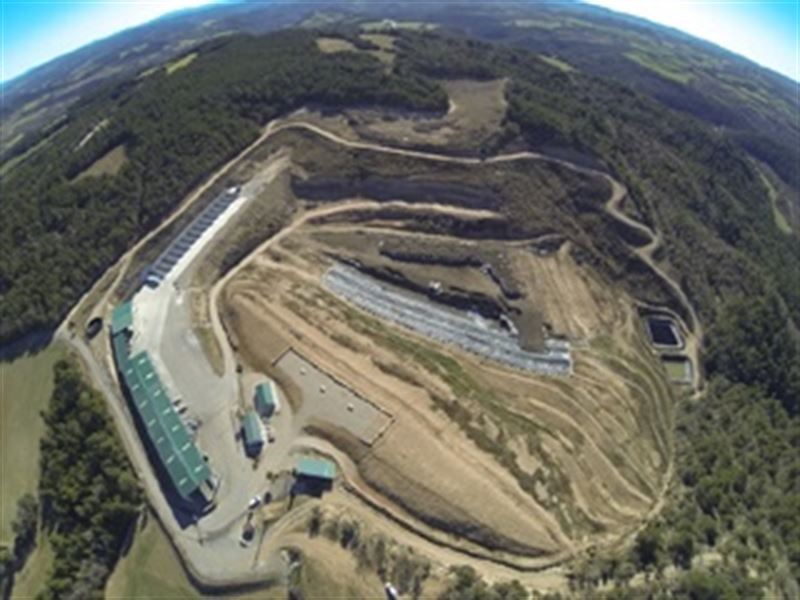Primera instalación en el Solsonès (Cataluña) para aprovechar materiales de vertederos