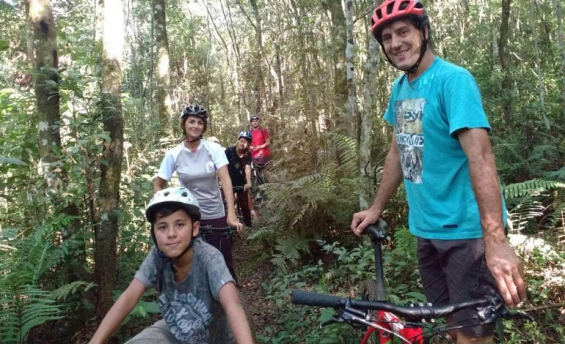 Parque Nacional Iguazú en bicicleta