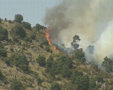 Controlado el incendio forestal registrado en Quiroga (Lugo)