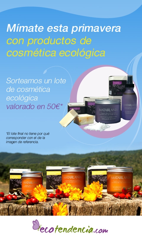 Sorteo de un Lote de Cosmética ecológica