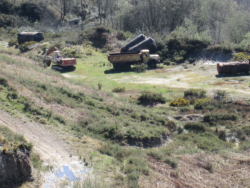 Asturias. Las irregularidades de la cantera del Cordal de Bimenes