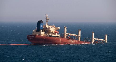 MARM dice que los restos del New Flame del fondo del mar no amenazan a los ecosistemas de la zona