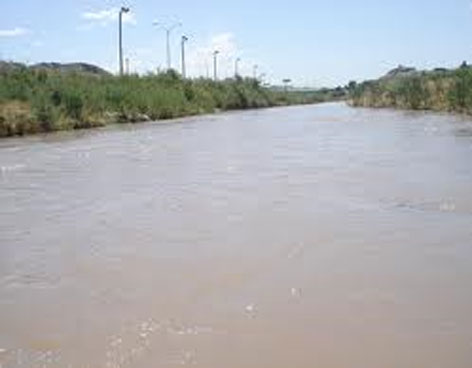 Río Bravo desaparece