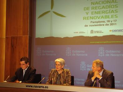 Pamplona acoge el I Congreso Nacional sobre Regadíos y Energías Renovables que se celebrará los días 16 y 17 de noviembre