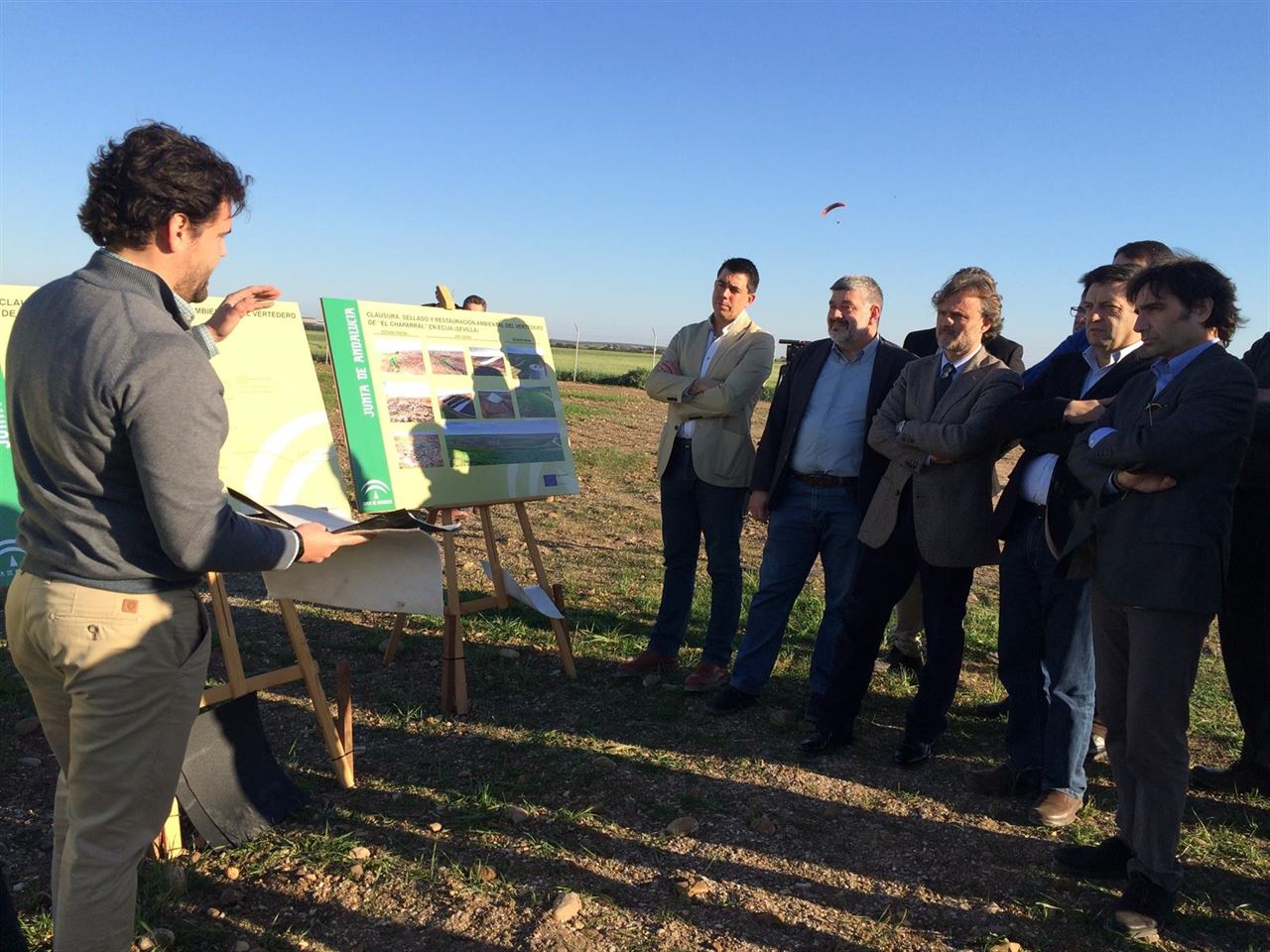 Sellado y clausura del vertedero de inertes de Écija (Sevilla)