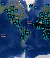 La ONU crea un mapa que exhibe las consecuencias del cambio climático.