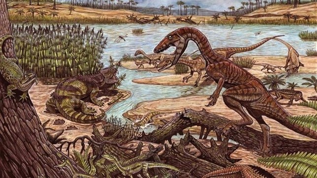Un nuevo fósil de Brasil reescribe la historia de los dinosaurios