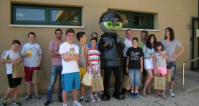 La Asociación Cultural Xaquedrum visita el complejo medioambiental de Sogama