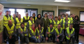 El obradoiro Mazaricos-Dumbría visita al complejo medioambiental de Sogama