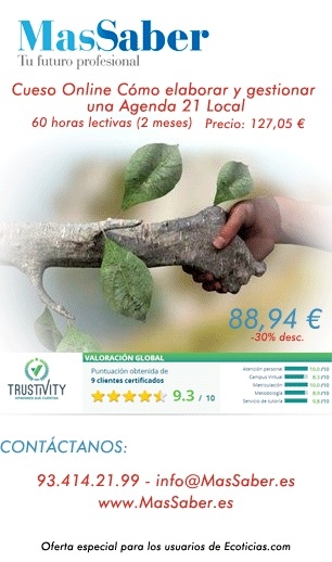 Curso con descuento para los lectores de ECOticias.com: Cómo elaborar y gestionar una Agenda 21 Local