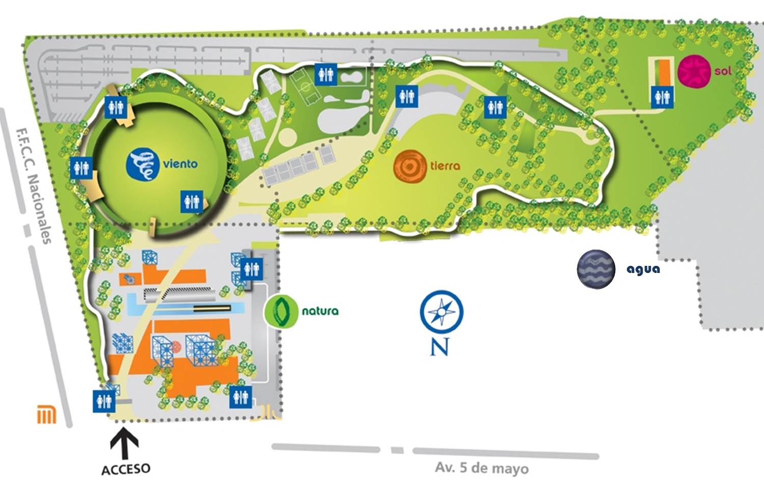 México. Parque Bicentenario