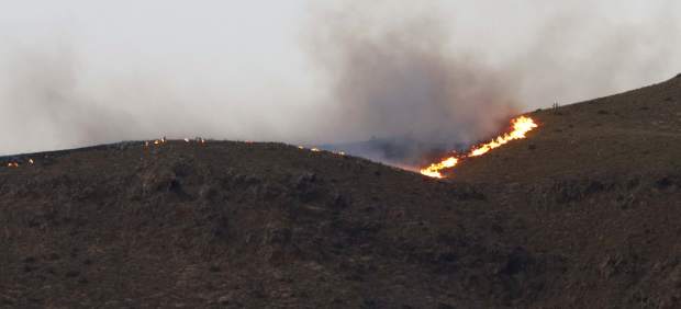 Un cable de alta tensión