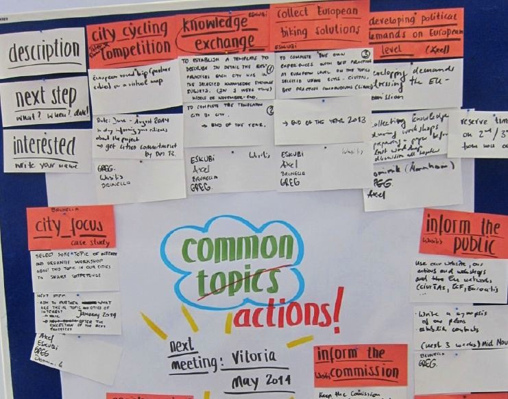 Vitoria-Gasteiz en la alianza de 6 ciudades European Biking Cities a favor de la bicicleta