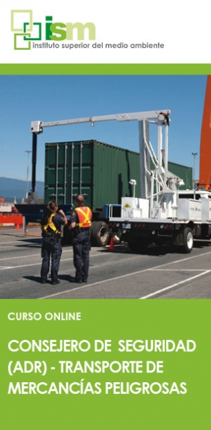 Curso E-LEARNING impartido por ISM de consejero de seguridad (ADR) – Gestión de mercancías peligrosas