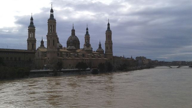 La ‘crecida’ del río Ebro en imagenes