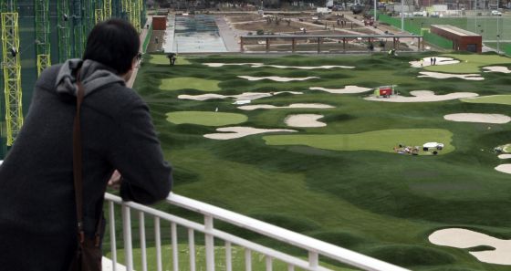 Madrid. Renovación del campo de golf de Chamberí ‘sin licencia’