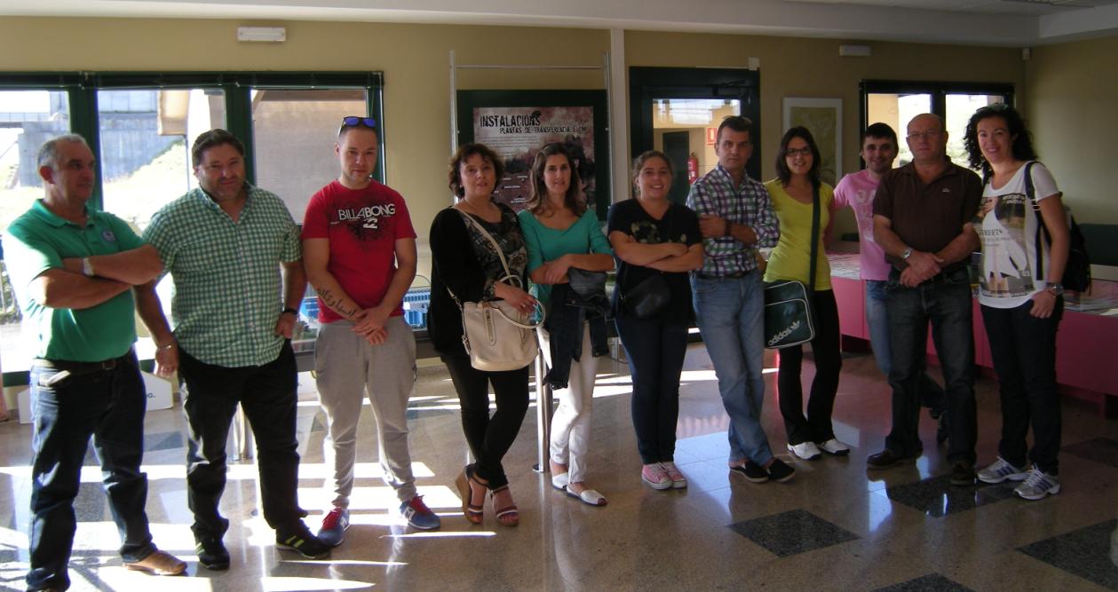 Galicia. Trabajadores de Feiraco visitan el complejo medioambiental de Sogama