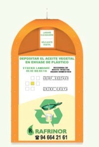Recogida de aceite doméstico usado de Galdakao