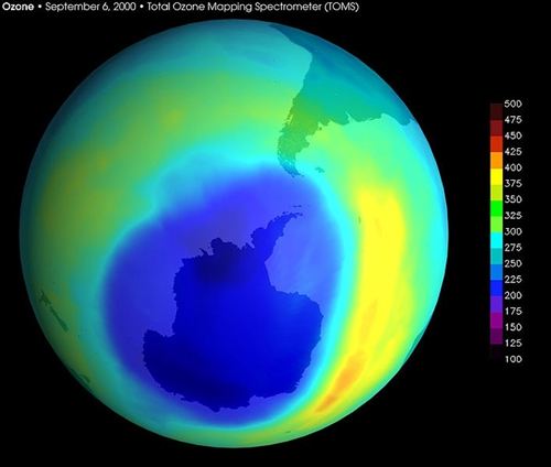 El agujero de ozono altera la circulación oceánica y también influye en el cambio climático