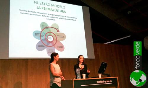 LabMeeting 2015 y la estudiante del Instituto Internacional de Formación Ambiental