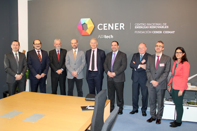 El embajador de Reino Unido visita CENER