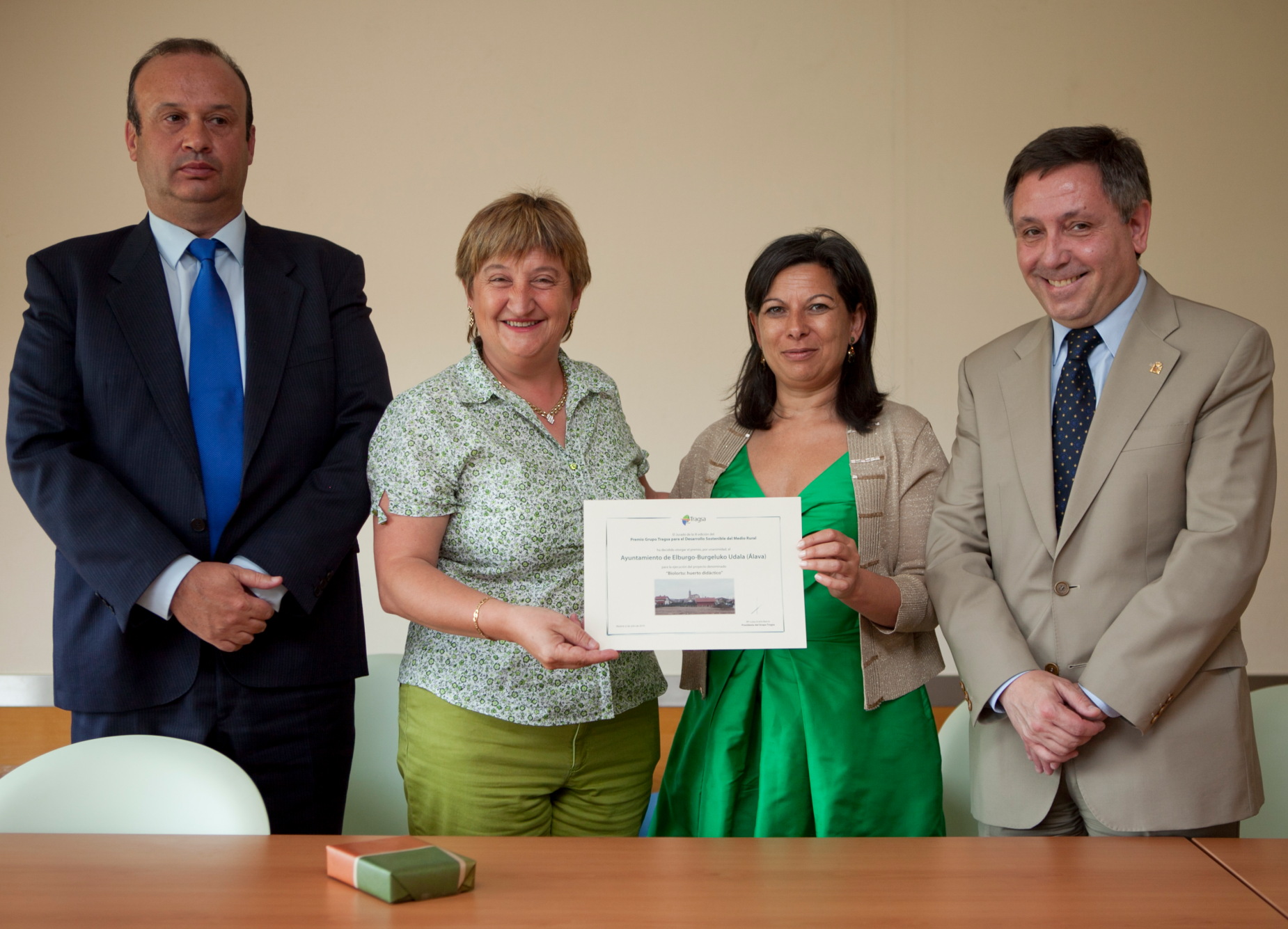El Grupo Tragsa entrega el premio al desarrollo sostenible del El Grupo Tragsa entrega el premio al desarrollo sostenible del  medio