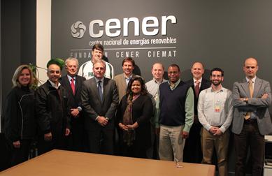 Representantes de instituciones eléctricas de EEUU visitan CENER
