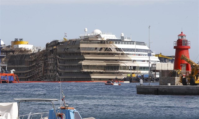 El 80 por ciento de los restos del Costa Concordia serán reciclados