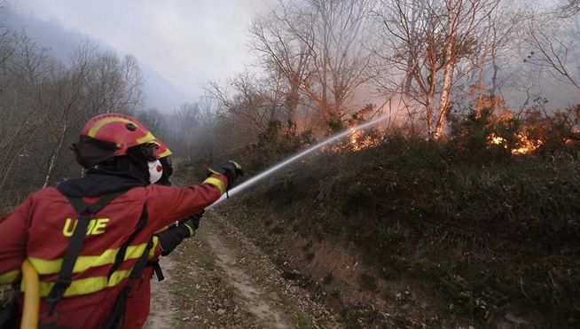 El norte de España ‘arde’ en diciembre