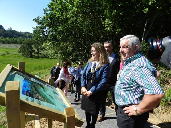 Euskadi. Finalizado el camino peatonal entre Gernika-Lumo y Kortezubi