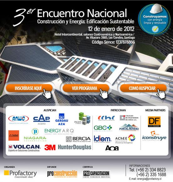 Encuentro de Construcción y Energía analizará factibilidad de edificar de manera sustentable